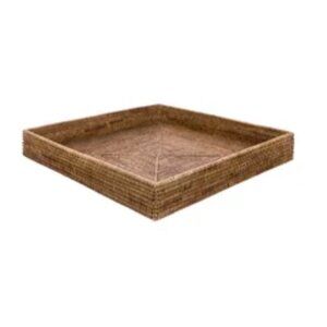 Decor Large Wicker Tray